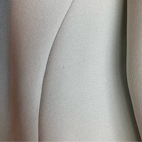 Albert Nipon Evening mint green blazer jacket with floral pearl embroidery - Picture 14 of 14